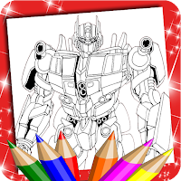 Robot Coloring Book