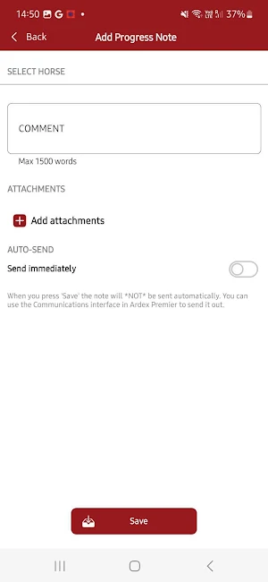 Ardex Premier Screenshot 3