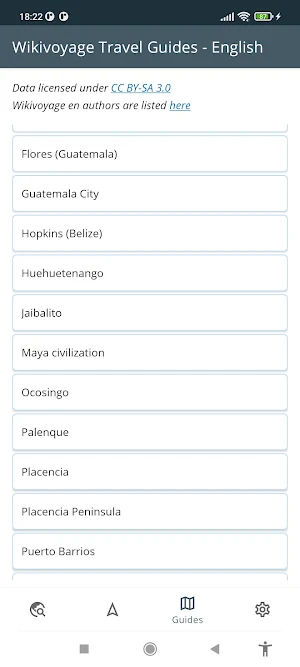 Guatemala Offline Map Screenshot 2