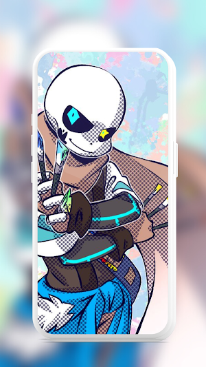 Undertale sans wallpaper 4k Screenshot 0