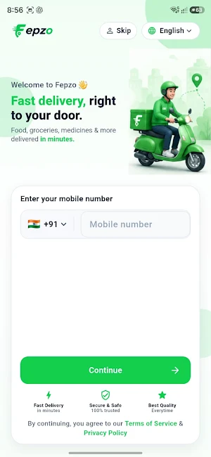 Fepzo Now - Order Online Screenshot 1