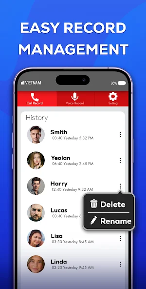 Call Recorder Screenshot 3