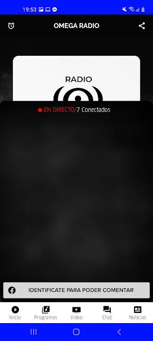 OMEGA RADIO Antofagasta Screenshot 2