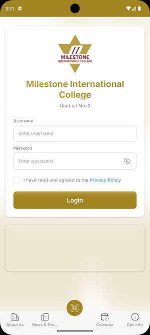 Milestone Int'l College Screenshot 0