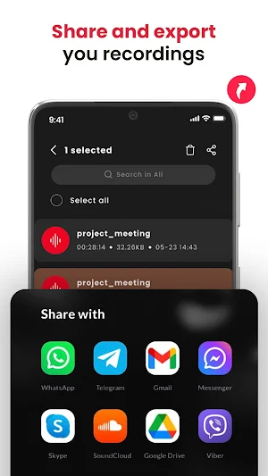 HQ Recorder Screenshot 3