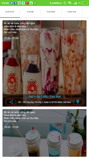 dia diem an uong Screenshot 1