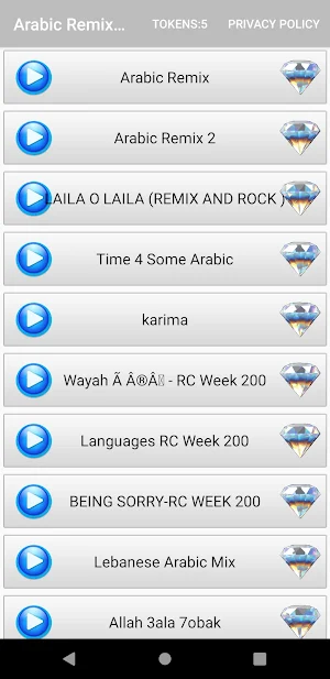 Arabic Remix Ringtones Screenshot 2