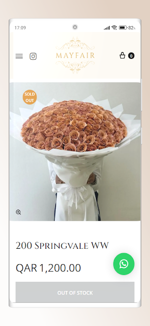 Mayfair Flowers Qatar Screenshot 3