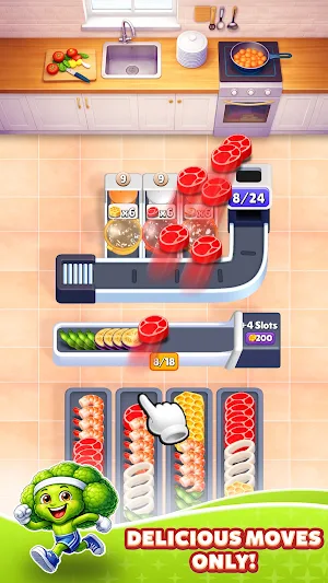 Hotpot Sort: Food Loop Screenshot 2