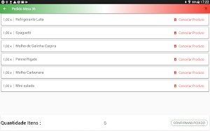 S-GER (Softwar Cardápio Digita Screenshot 1