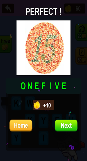 Color Blindness Test Screenshot 2