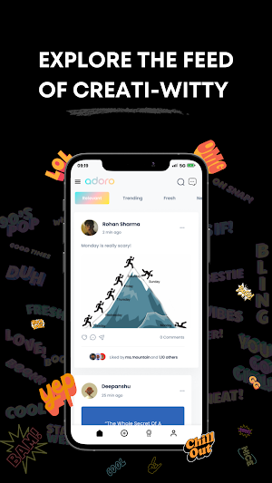 adoro: Meme, Fun & Rewards Screenshot 0