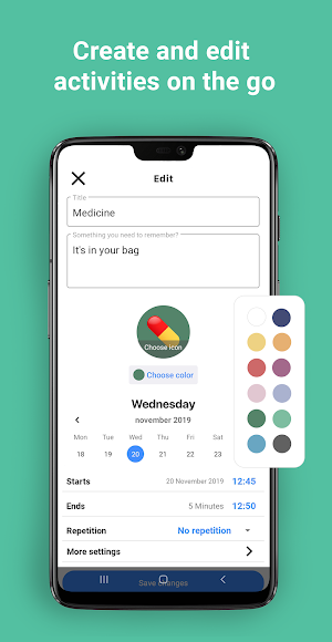 Tiimo : ADHD | Autism app for visual structure⌚️📱 Screenshot 1