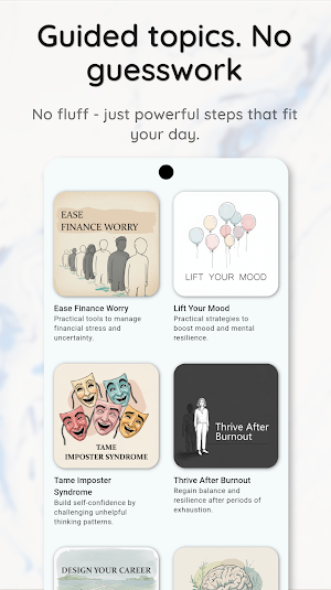 Thryve: CBT & Self-Help Screenshot 1