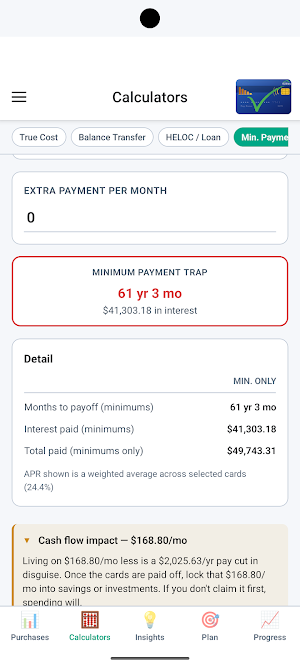 Pay Down: Credit Card Payoff Screenshot 3