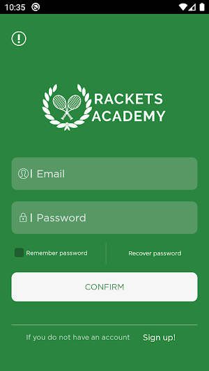 Rackets Academy Screenshot 0