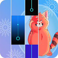 Turning red piano Tiles