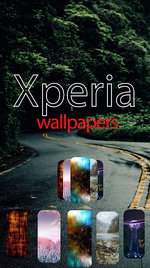 Xperia HD wallpapers Screenshot 1