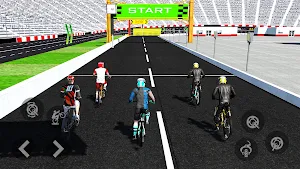 BMX Racing Legends: Bicycle Screenshot 0