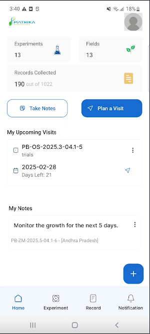 Field Genie Screenshot 1