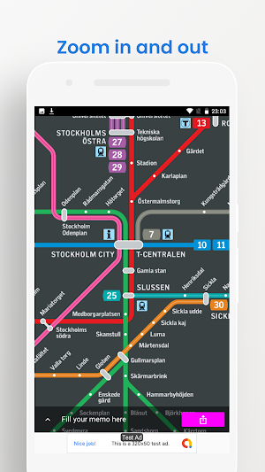 STOCKHOLM TRAIN BUS MAPS Screenshot 2