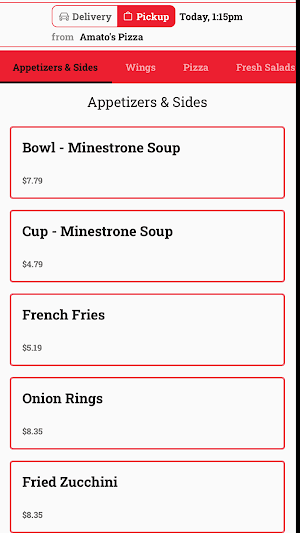 Amato's Pizza Screenshot 0
