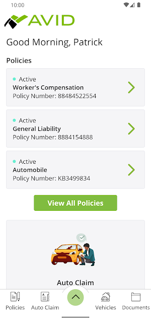 AVID Mobile Screenshot 1