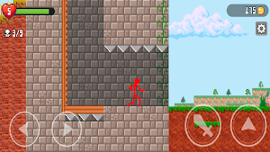 Red Stickman vs Monster School Screenshot 3