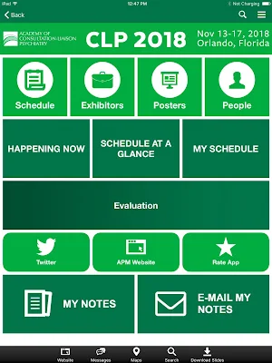 ACLP Events Screenshot 3