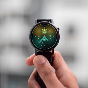 Gradient Rings Watch Face Screenshot 3