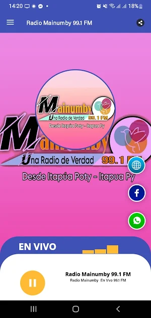 Radio Mainumby 99.1 FM  Screenshot 1