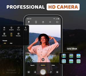 HD Camera - photo editor 2025 Screenshot 0