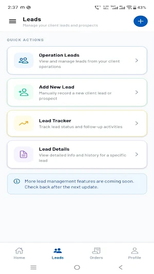 Admini - Freelancer Screenshot 1
