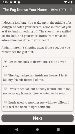 The Fog Knows Your Name Screenshot 1