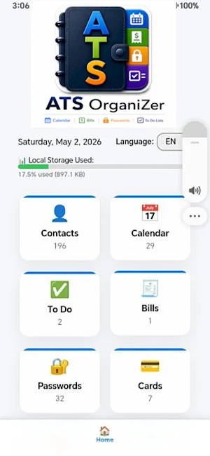 ATS OrganiZer (ATS) Screenshot 0