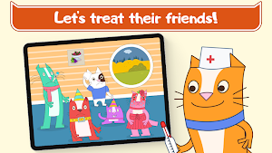 Cats Pets: Pet Doctor Games! Animal Doctor Games! Screenshot 1