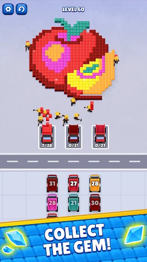 Gem Mining: Color Sort Screenshot 1