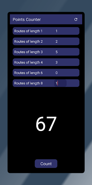 Ticket To Ride Points Counter Screenshot 1