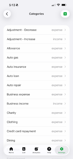Forcash: Expense Tracker Screenshot 1