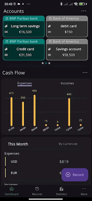 Budget Guardian Money App Screenshot 1