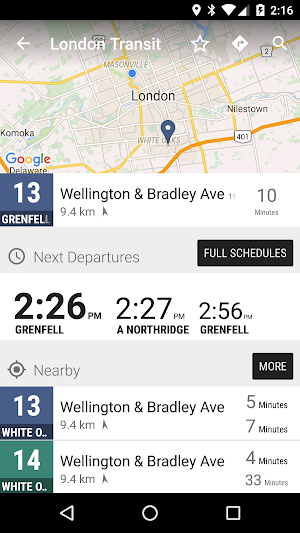 London Transit (LTC) Bus - MonTransit Screenshot 1