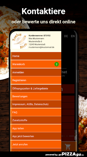 Bombay Mirchi Dresden Screenshot 2
