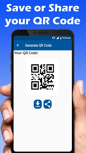 QR and Barcode Scanner, QR code generator Screenshot 3