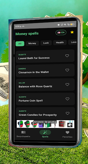 Money spells Screenshot 0
