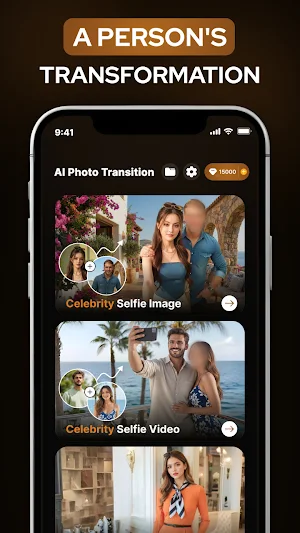 Celebrity Selfie Video with AI Screenshot 2