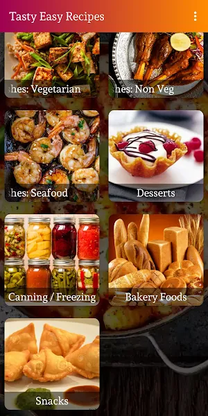 Recipes : Tasty & Easy Recipes Screenshot 1