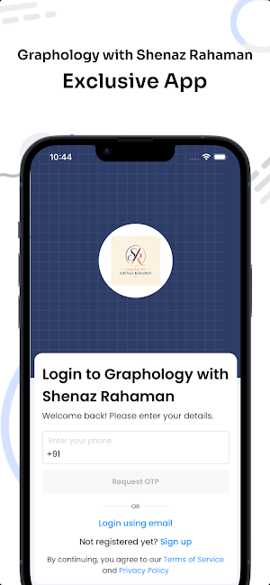 Graphology with Shenaz Rahaman Screenshot 0