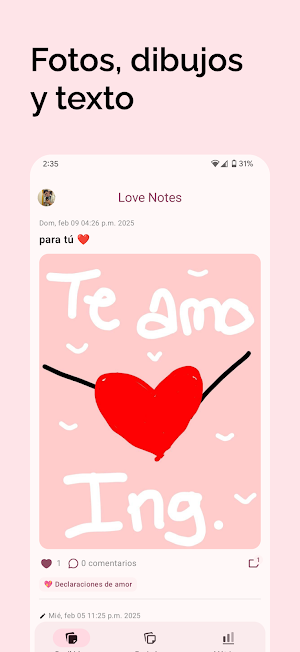 Love Notes in One Place Widget Screenshot 2