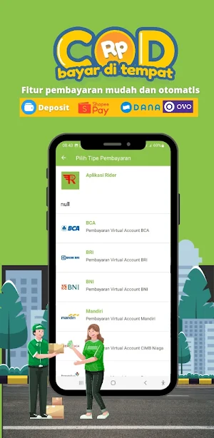Rider - Ojek dan delivery Screenshot 2