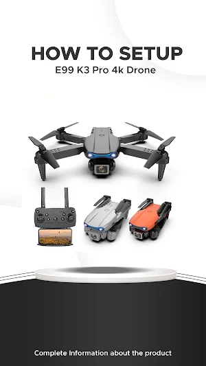 E99 K3 Pro Drone App Guide Screenshot 3